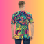 Psychedelic Abstract Rave Vibe T-Shirt for EDM Lovers