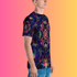 Vibrant Abstract EDM Festival T-Shirt for Men - Celebrate Your Festival Vibe